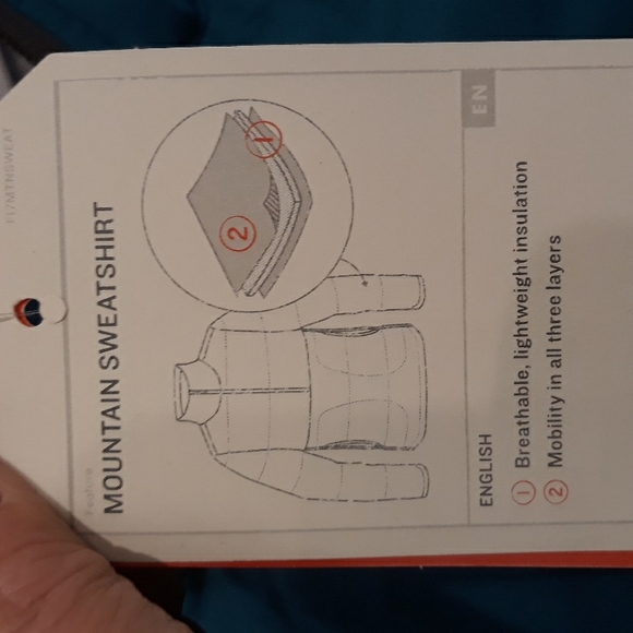 🏔 The Nort Face Mountain Sweatshirt 1/4 Zip - NWT - Picture 10 of 11